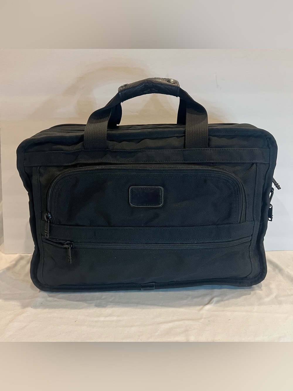 Tumi Alpha Ballistic Nylon Overnight Travel Briefcase (Style 225D3)